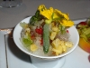Vegetables with vegetable granite