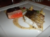 Sea trout and branzino