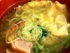 Roast duck and dumpling soup