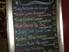 Special small plates menu