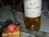 Sauterne with foie