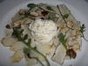 Burrata cheese with carciofi