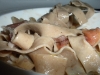 Tagliatelle extreme close-up!