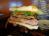 Banh mi burger close-up!