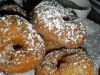Churro doughnuts close-up!