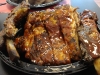 St. Louis ribs + rib platter