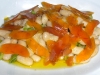 Grey mullet roe with cannellini beans