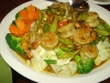 Shrimp stir fry