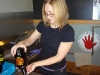 Sanitizing the bottle