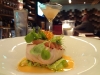 Grilled hamachi with ikura
