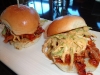 BBQ pork sliders with chipotle coleslaw