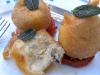 Kicks crab cakes to the curb