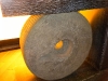 Olive oil pressing stone