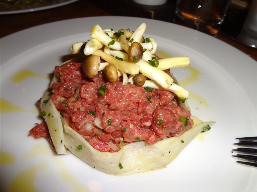 Eat This Now Steak Tartare at CARNEVINO — Eating Las VegasEating Las