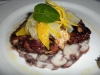 Roasted octopus