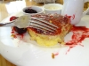 French toast oozing custard