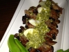 Roast duck with chilies