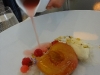 Peach Melba action shot!
