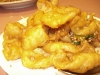 Fried squid with garlic
