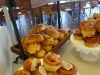 Prosciutto and cheese brioche