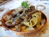 Pappardelle with sausage