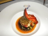 Pistachio-crusted lobster