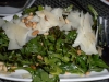 Arugula salad with Pecorino Romano