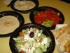 Meze and salad