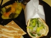 Veggie pita