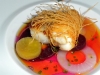 Scallop with beets