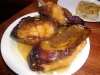 Stuffed eggplant dim sum