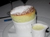 Pistachio souffle