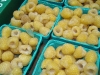Blond raspberries