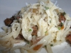 Tagliatelle close-up