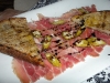Serrano ham with okra