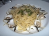 Linguine with clams