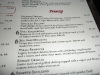 Grotto menu