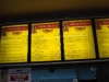 Chicago Hot Dogs menu