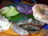 Smoked sable platter