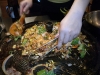 Tossing the rice