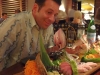 Steve can't believe he'll eat the whole thing