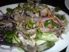 Grilled pork salad