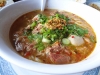 Thai beef and meatball soup