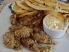 Fried oysters