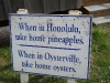The sign says it all.