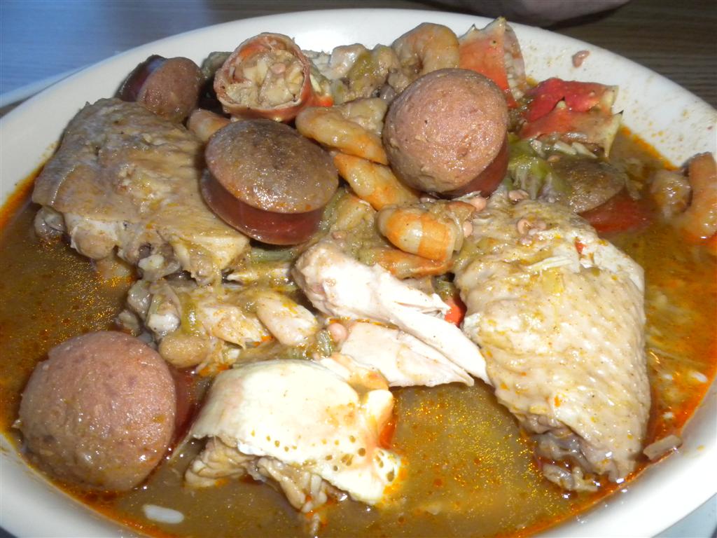 Gumbo, Okra and Oxtails at M & M SOUL FOOD CAFE — Eating Las