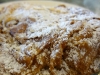 Almond croissant extreme close-up!