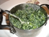 Creamed spinach