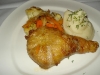 Stuffed chicken leg