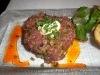 Spicy beef tartare